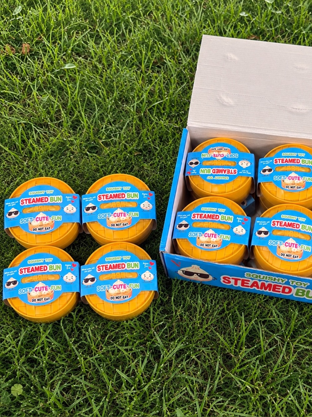 4 RMS Dumpling Squishy Mystery Gel Dumpling Toy